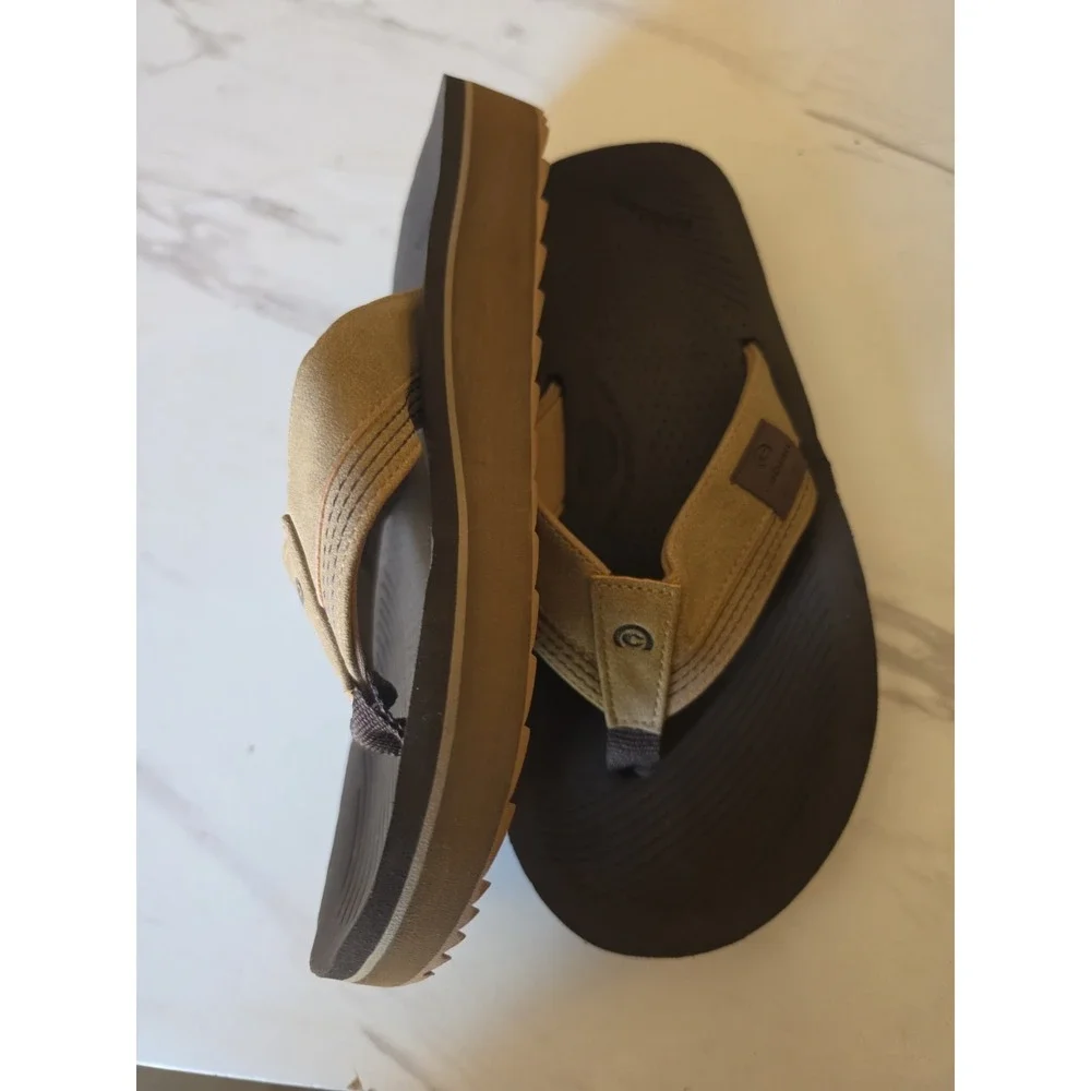 Cobian Brown Flip Flop Sandals Size 6 US